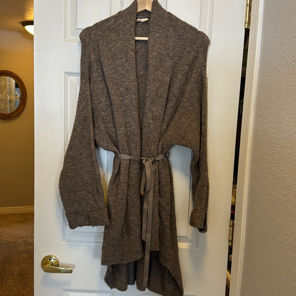 Brown Moth Oversized Sweater - image 1